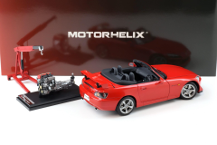 1/18 MOTORHELIX - HONDA - S2000 TYPE S HARD-TOP WITH ENGINE AND ACCESSORIES 2007