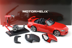 1/18 MOTORHELIX - HONDA - S2000 TYPE S HARD-TOP WITH ENGINE AND ACCESSORIES 2007