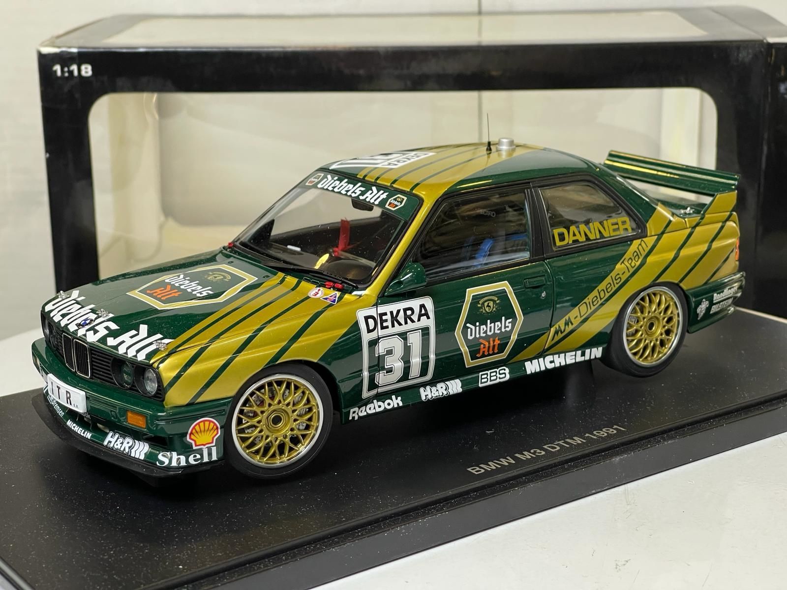 AUTOART - BMW - 3-SERIES M3 E30 DIEBELS ALT N 31 DTM 1991 DANNER