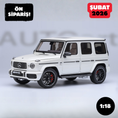 Ön Sipariş - 1/18 AUTOart Mercedes-AMG G63 2019 (Designo Brilliant White)