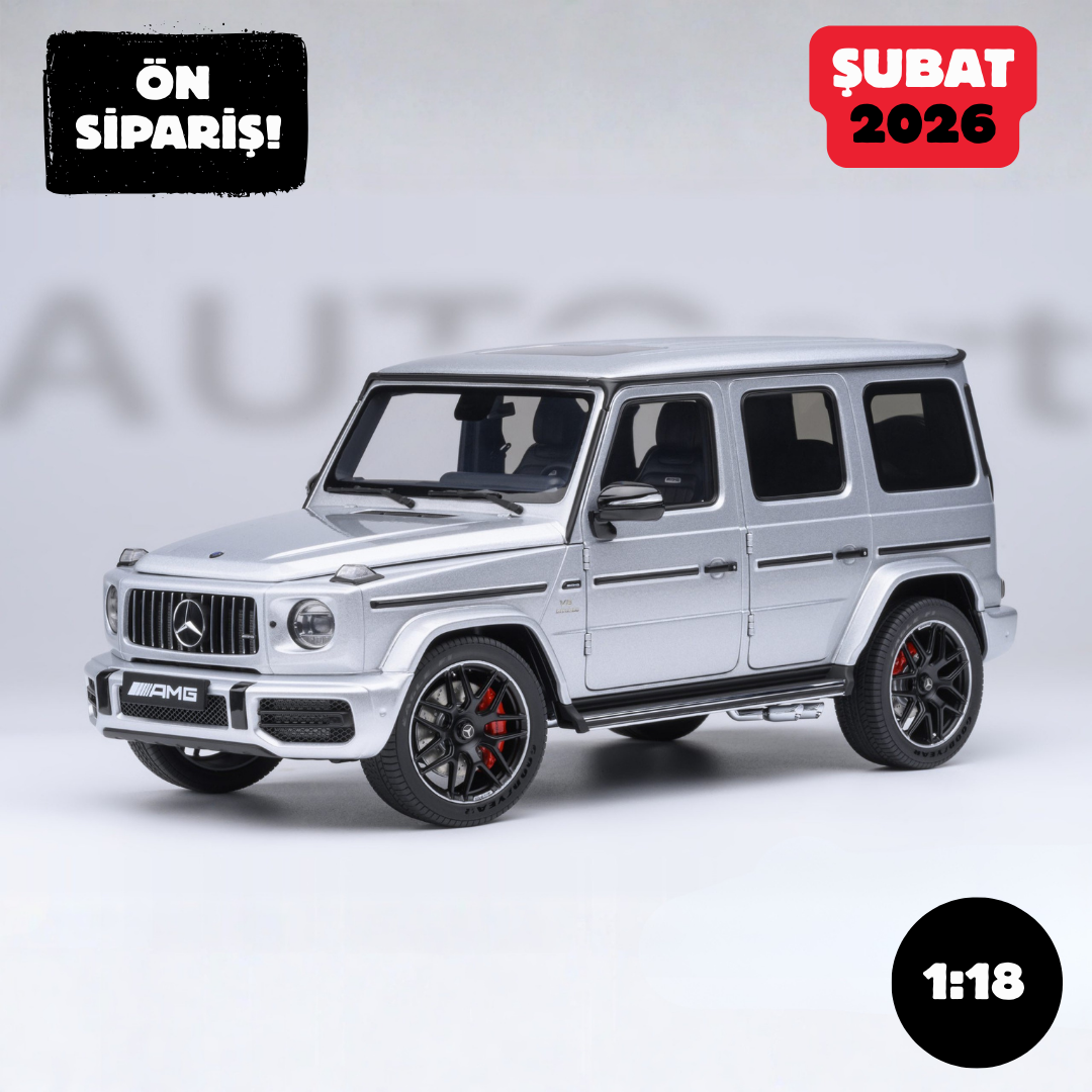 Ön Sipariş - 1/18 AUTOart Mercedes-AMG G63 2019 (Iridium Silver)