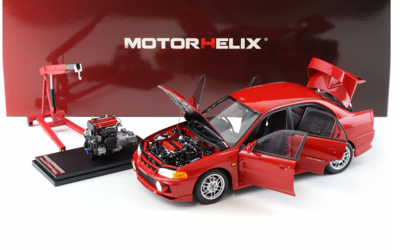 MOTORHELIX - MITSUBISHI - LANCER EVO IV WITH ENGINE AND ACCESSORIES 1999