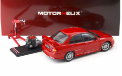 MOTORHELIX - MITSUBISHI - LANCER EVO IV WITH ENGINE AND ACCESSORIES 1999