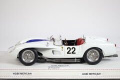 1/18 CMC - FERRARI - 250TR 3.0L V12 PONTOON FENDER TESTAROSSA SPIDER TEAM ED HUGUS N 22 24h LE MANS 1958 ED HUGUS - RAY ERNIE ERICKSON