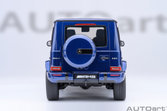 Ön Sipariş - 1/18 AUTOart Mercedes-AMG G63 2019 (Brilliant Blue Metallic)