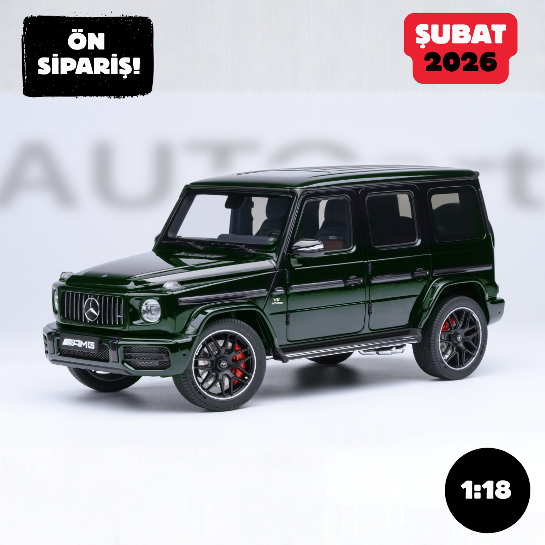 Ön Sipariş - 1/18 AUTOart Mercedes-AMG G63 2019 (Emerald Green Metallic)