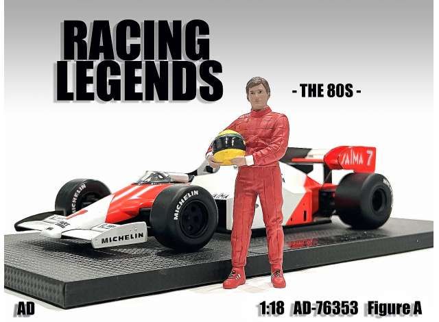 1/18 figure a race legends series 80's