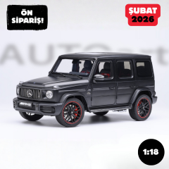 Ön Sipariş - 1/18 AUTOart Mercedes-AMG G63 2019 (Designo Night Black Magno)