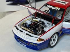 AUTOART - NISSAN - SKYLINE GT-R (R32) N 1 WINNER BATHURST AUSTRALIAN 1991 RICHARDS - SKAIFE