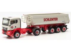 1/87 MAN TGS TN 4x4 Schmitz R.Sz. *Schlenter* Aachen, red/cream