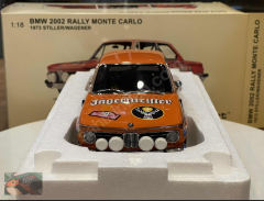 AUTOART - BMW - 2002 JAGERMEISTER N 255 RALLY MONTECARLO 1973 WILLER - WAGENER