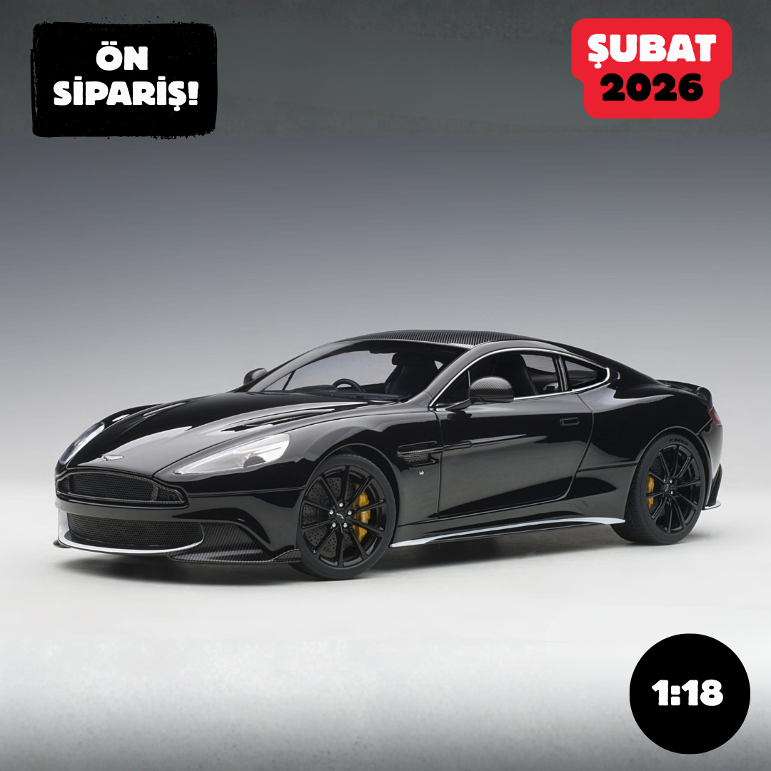 Ön Sipariş - 1/18 AUTOart Aston Martin Vanquish S 2017 (Onyx Black)