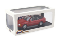 1/18 OTTO Ford Escort MK4 XR3i Cabriolet Flamenco red 1986 - OT1254