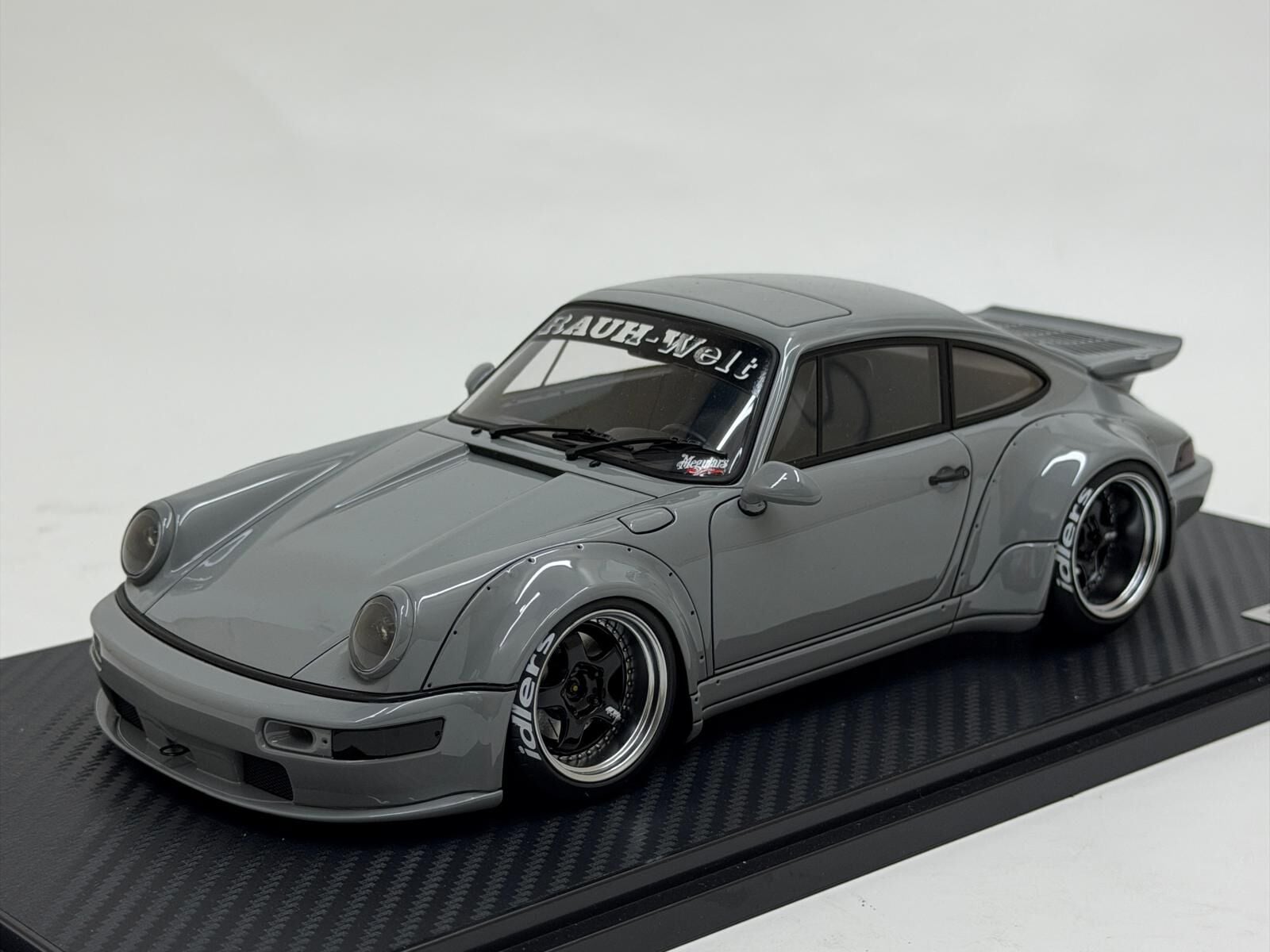 KUTUSUZ - 1/18 IGNITION MODELS - PORSCHE IG3634 RWB 964 Gray - IG3634