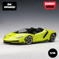 Ön Sipariş - 1/18 AUTOart Lamborghini Centenario Roadster (Verde Scandal) - 79118