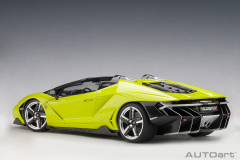 Ön Sipariş - 1/18 AUTOart Lamborghini Centenario Roadster (Verde Scandal) - 79118