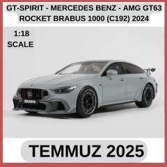 GT-SPIRIT - MERCEDES BENZ - AMG GT63 ROCKET BRABUS 1000 (C192) 2024
