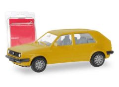 1/87 Volkswagen Golf II 4d (Minikit), yellow