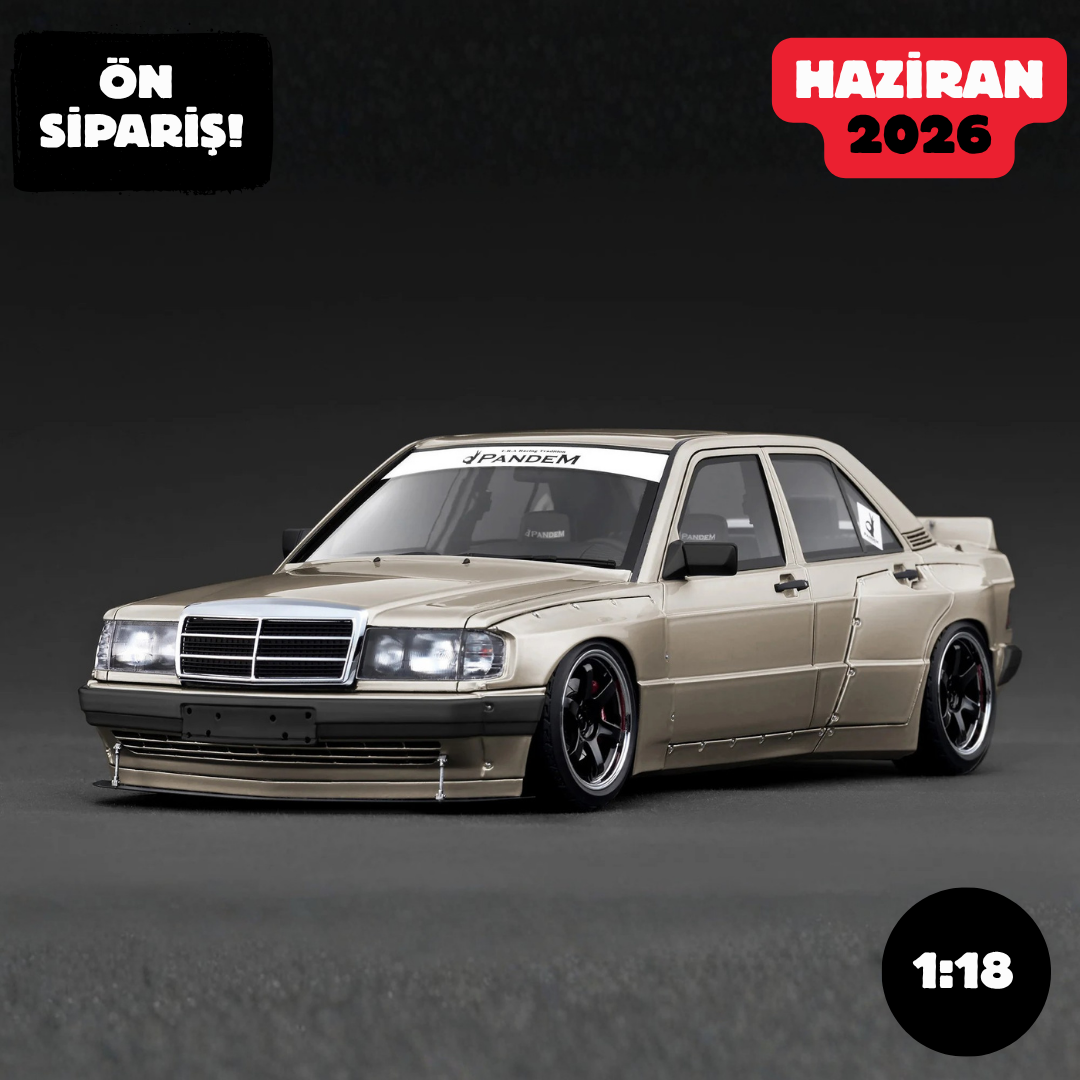 Ön Sipariş - IGNITION Mercedes 190E PANDEM 190 Champagne Gold - IG4060