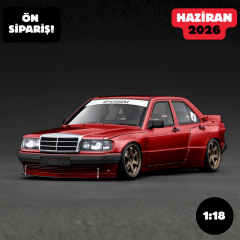 Ön Sipariş - IGNITION Mercedes 190E PANDEM 190 Red Metallic - IG4061