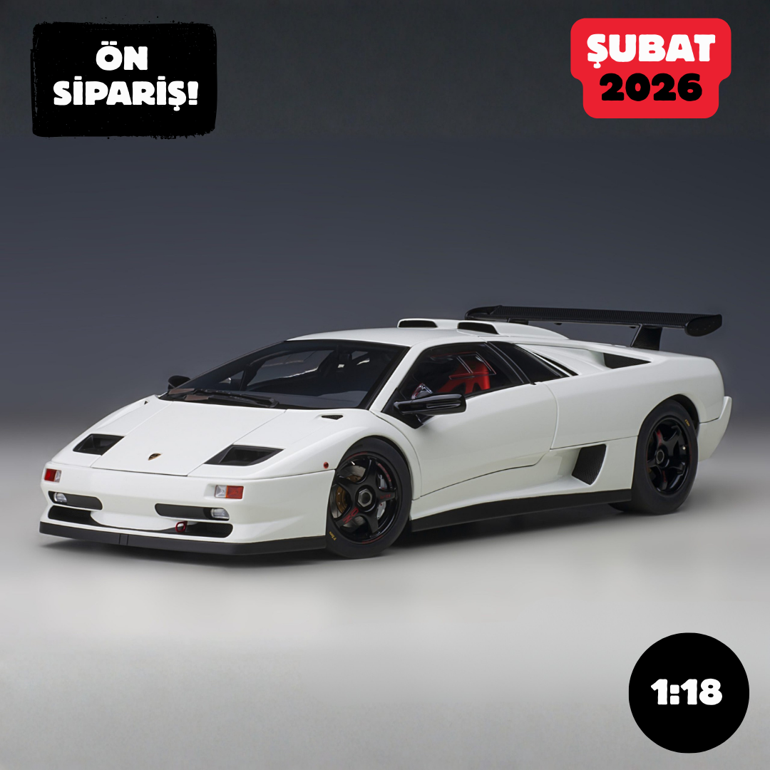 Ön Sipariş - 1/18 AUTOart Lamborghini Diablo SV-R (Impact White)