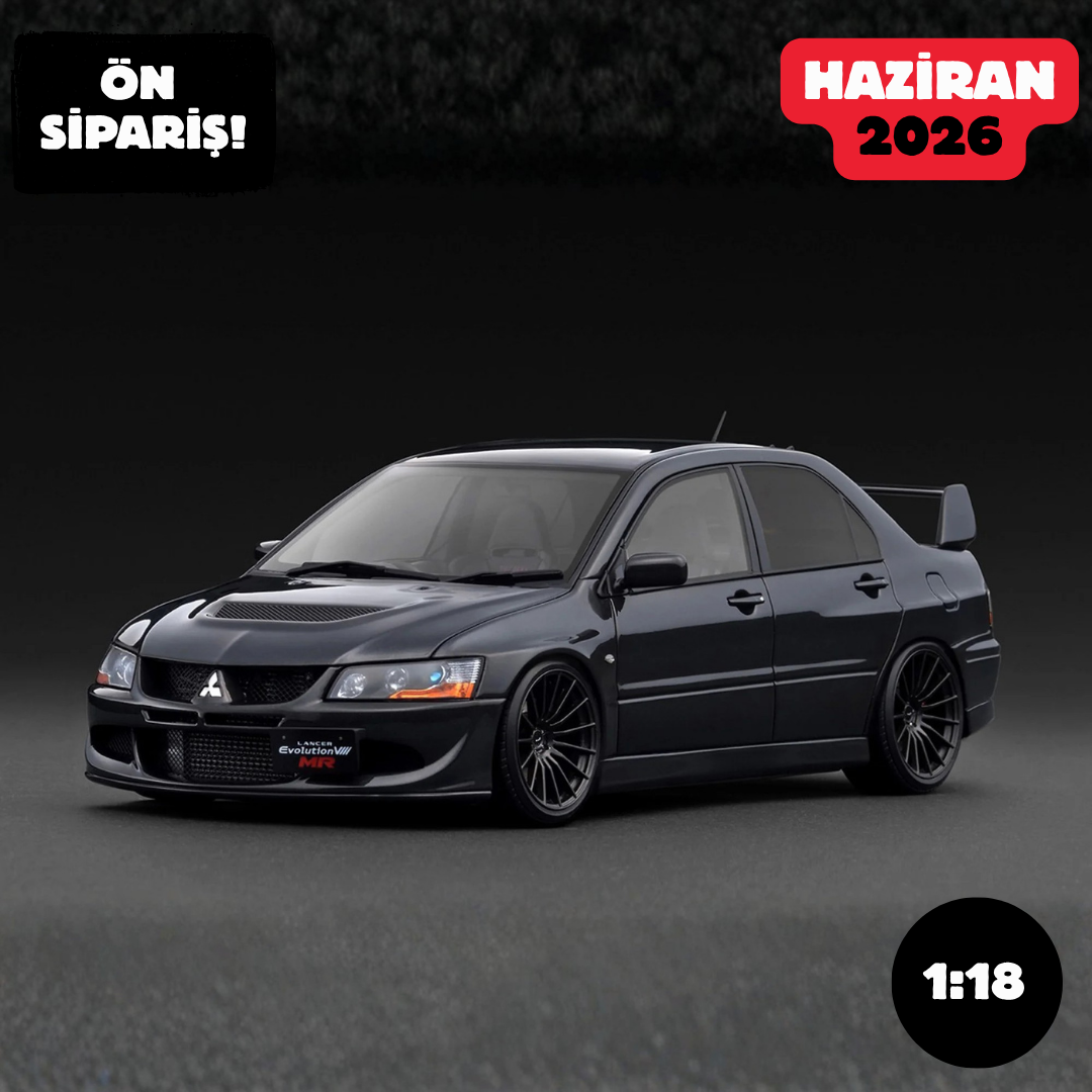 Ön Sipariş - IGNITION Mitsubishi Lancer EvolutionⅧ MR (CT9A) Gun Metallic - IG3832
