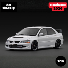 Ön Sipariş - IGNITION Mitsubishi Lancer EvolutionⅧ MR (CT9A) White - IG3835
