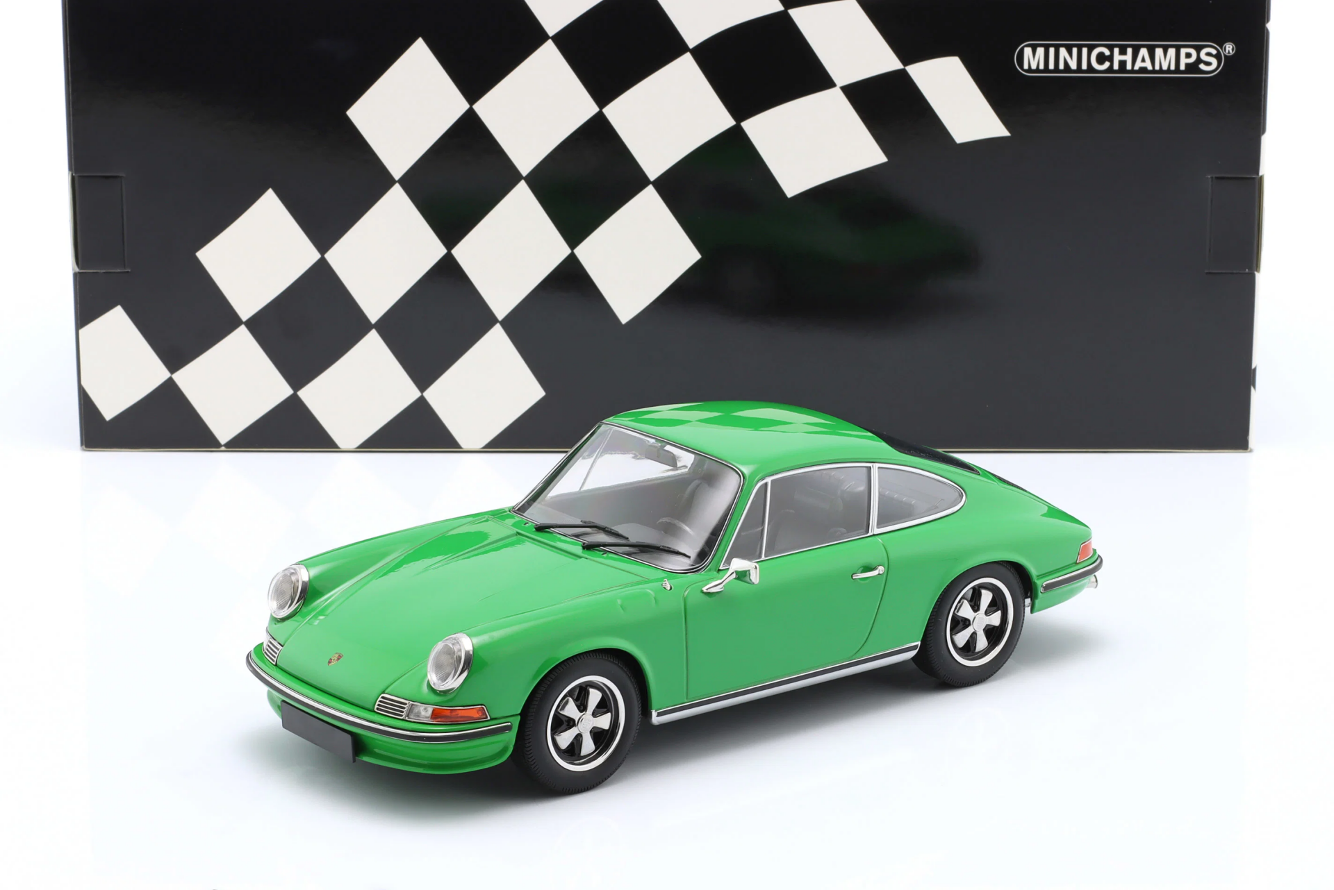 1/18 MINICHAMPS Porsche 911 S year 1972 green - 155063001