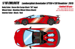Make Up - Lamborghini Aventador SV Roadster (Rosso Bia)