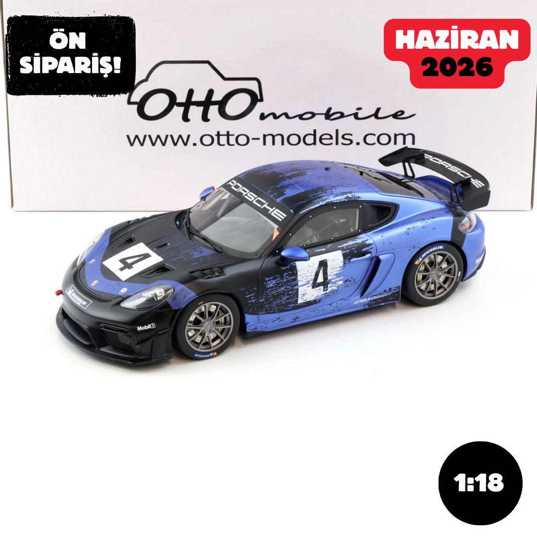 Ön Sipariş - OTTO Porsche 718 Cayman GT4 RS CS #4 - OT469