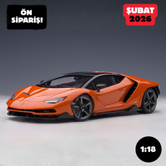 Ön Sipariş - 1/18 AUTOart Lamborghini Centenario (Arancio Argos)