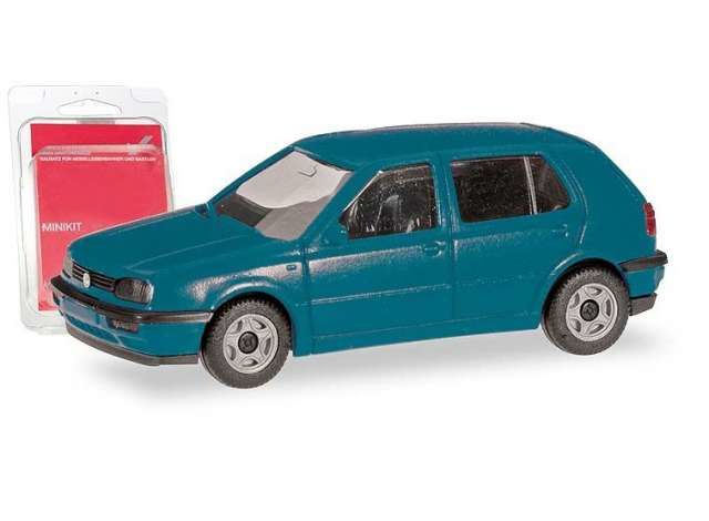1/87 Volkswagen Golf III (Minikit), blue