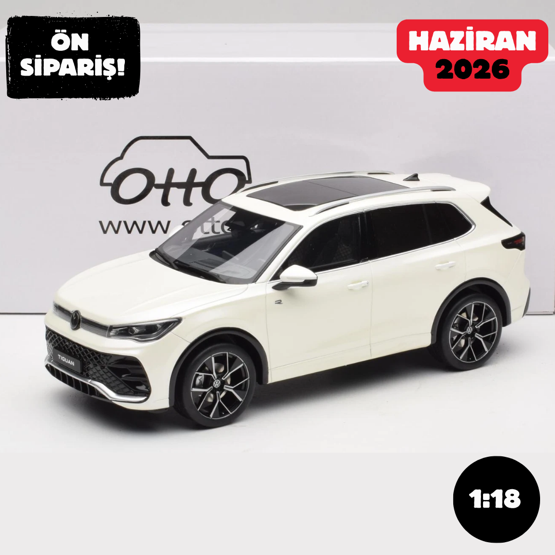 Ön Sipariş - OTTO Volkswagen Tiguan R-Line Oryx White Pearl - OT1219