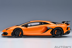 Ön Sipariş - 1/18 AUTOart Lamborghini Aventador SVJ (Arancio Atlas)