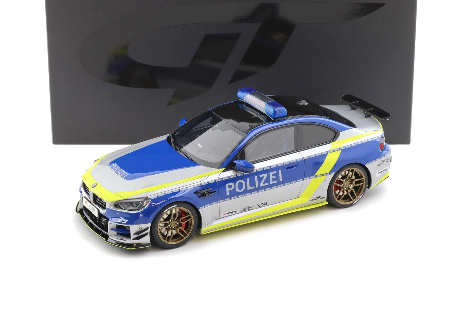 1/18 GT-SPIRIT - BMW - 2-SERIES M2 ACS2 SPORT COUPE POLIZEI 2025 - GT573