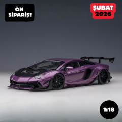 Ön Sipariş - 1/18 AUTOart Liberty Walk LB-Works Lamborghini Aventador Limited Edition (Viola SE30)