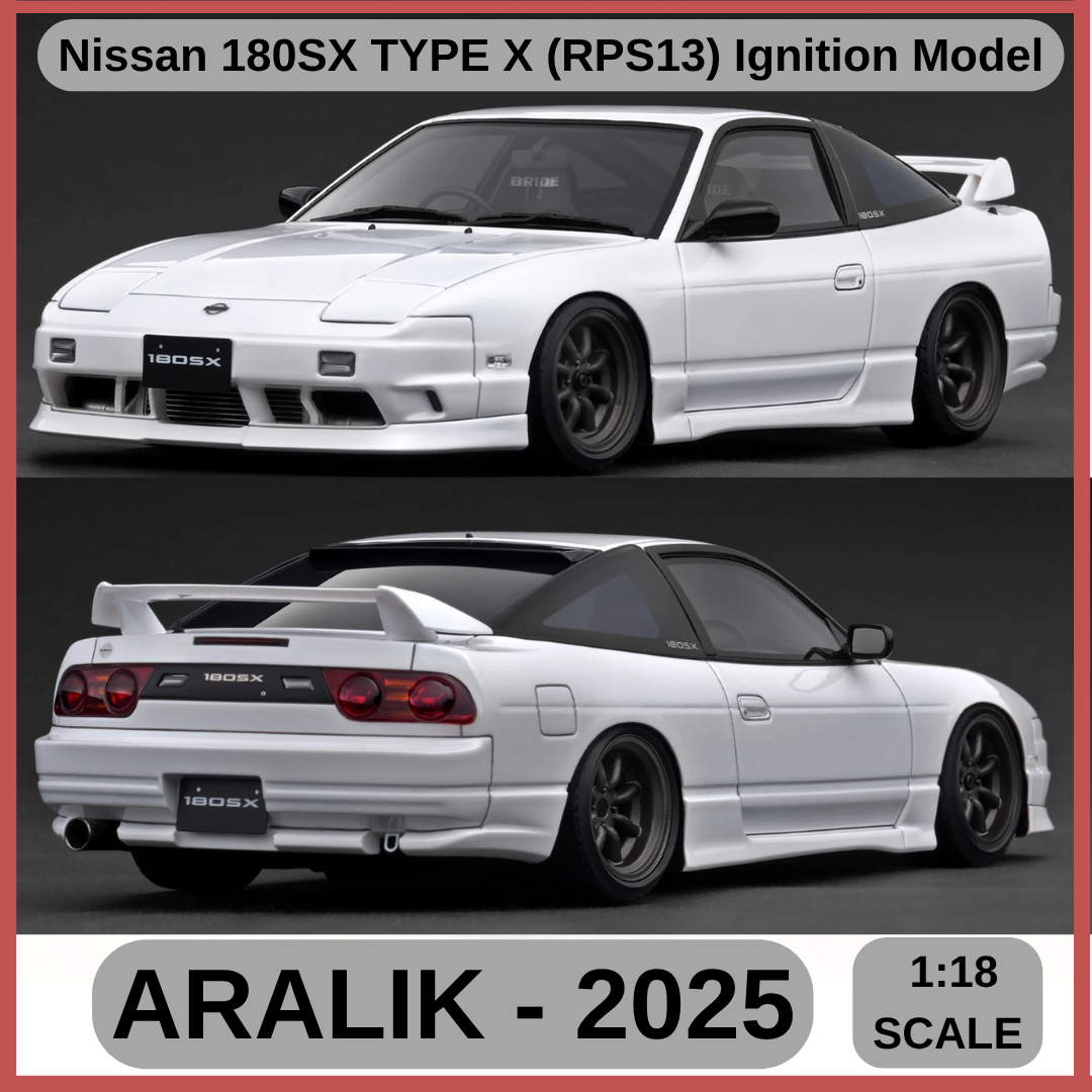 Ignition Model Nissan 180SX TYPE X (RPS13)
