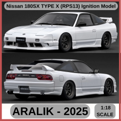 Ignition Model Nissan 180SX TYPE X (RPS13)