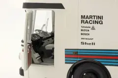 SCHUCO - MERCEDES BENZ - O317 TRUCK CAR TRANSPORTER PORSCHE MARTINI RACING 1968