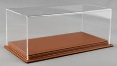 LYRD BOX 1:18 ÖLÇEK FREEMONT TABA DERİ SERGİLEME STANDI - (GRİ DİKİŞ) LY129