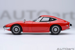 Ön Sipariş - 1/18 AUTOart Toyota 2000GT 1967 (Red) - 79547