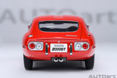 Ön Sipariş - 1/18 AUTOart Toyota 2000GT 1967 (Red) - 79547