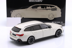 Ön Sipariş - 1/18 MINICHAMPS BMW i5 M60 Touring Year 2024 white metallic - 110023601