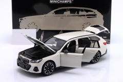Ön Sipariş - 1/18 MINICHAMPS BMW i5 M60 Touring Year 2024 white metallic - 110023601