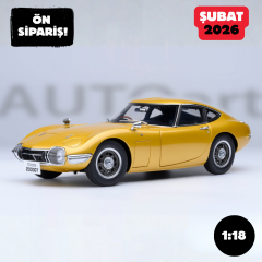 Ön Sipariş - 1/18 AUTOart Toyota 2000GT 1967 (Gold) - 79549