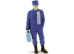 Figure Mecanic *Team Alpine Renault*, blue/white