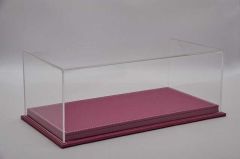 Atlantic Case 10236 Mulhouse 1:18 Ölçek Pembe Deri Tabanlı Sergileme Ünitesi