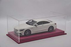 Atlantic Case 10236 Mulhouse 1:18 Ölçek Pembe Deri Tabanlı Sergileme Ünitesi
