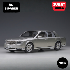 Ön Sipariş - 1/18 AUTOart Toyota Century with curtains (Silver) - 78770