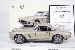 1/18 AUTOART - CHEVROLET - CORVETTE SPIDER HARD-TOP 1962